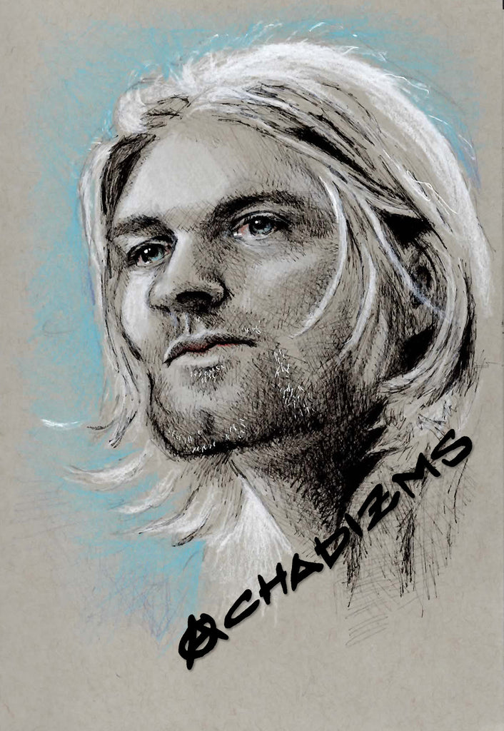 New Kurt Cobain Drawing