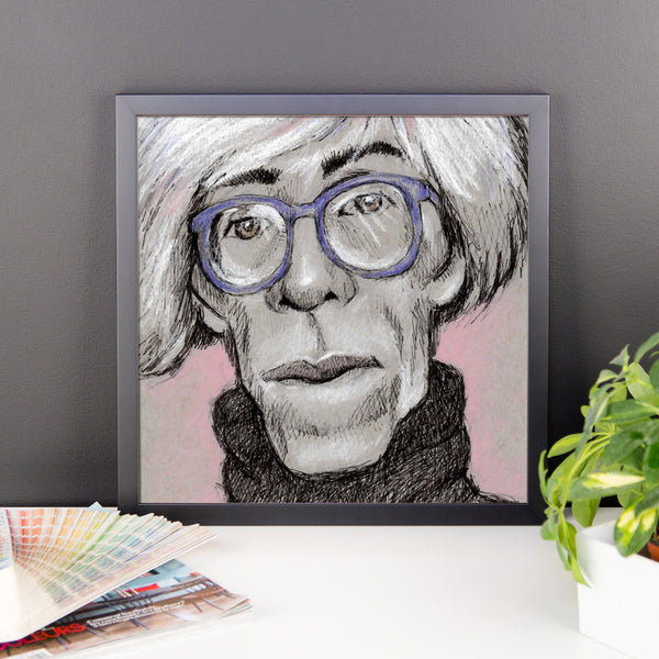 Framed Poster - Warhol