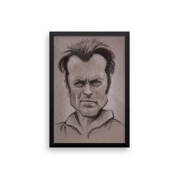 Framed Photo Paper Poster - Clint