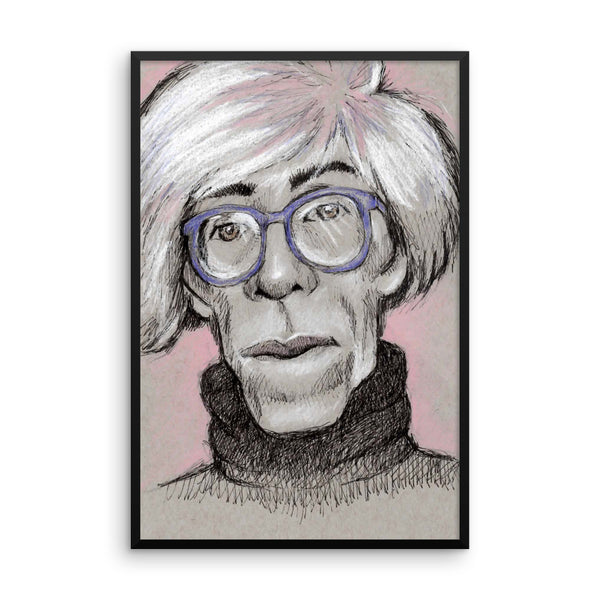 Framed Photo Paper Poster - Warhol